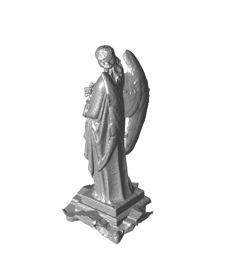 Cemetery Angel 3d model