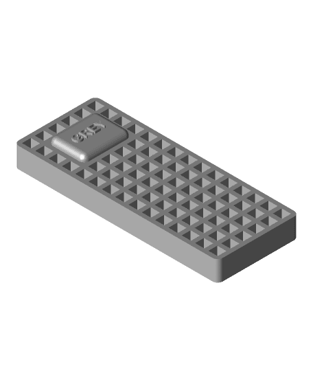 "Grey" Bed Sample 3d model