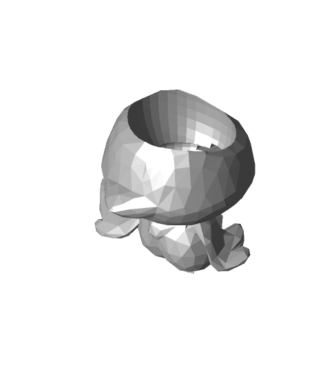 Crystal Quaxly by bigrigpikachu full viewable 3d model