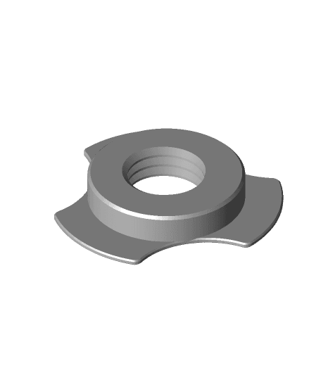 Parametric Spool Nut for the Universal Auto Rewind Spool Holder 3d model