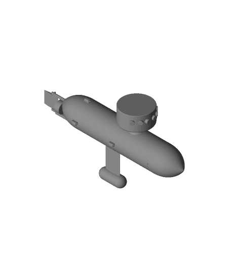 Autonomous boat project 3d model