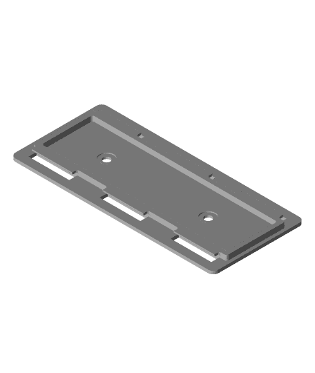 Wall Support for Outlet Line Reversed Engineered CAD Model  3d model
