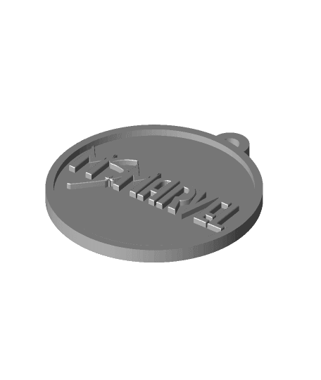 Ms Marvel Keychain by frikarte3D full viewable 3d model
