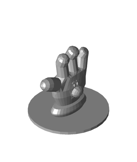 Lefty_Mini_Mage_Hand 3d model