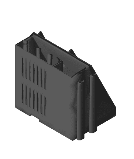 Ender3 V2 Screen, Raspberry Pi & 12V mount 3d model