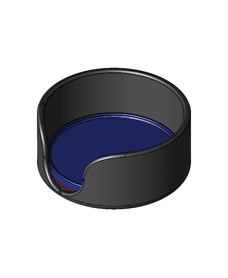 Customizable Coaster Set With .STEP file 3d model