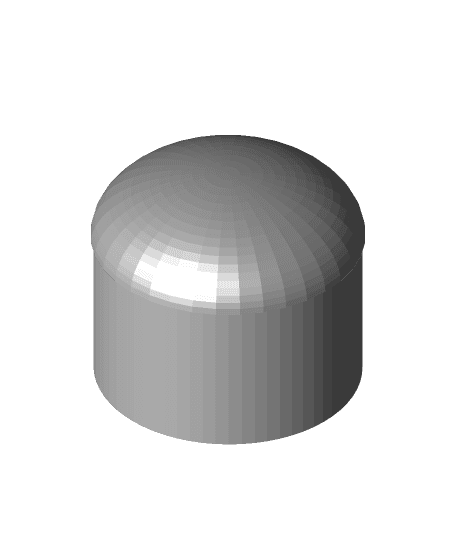 T-Post Safety Cap Cover by grizz.int full viewable 3d model