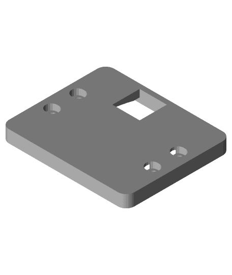 Legrand Plexo bell button 3d model