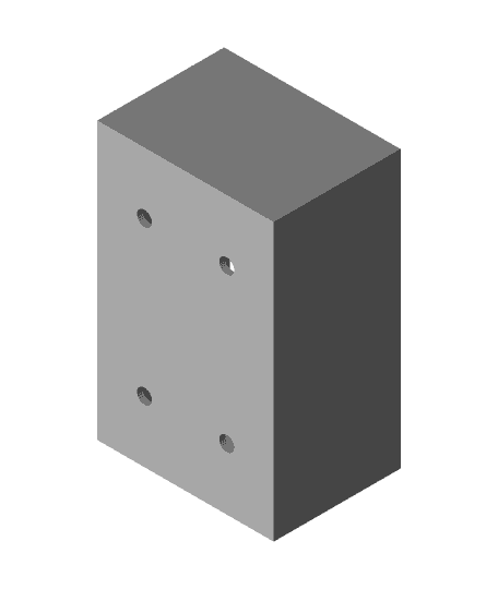 Electrical Switch / Outlet Junction Box 3d model