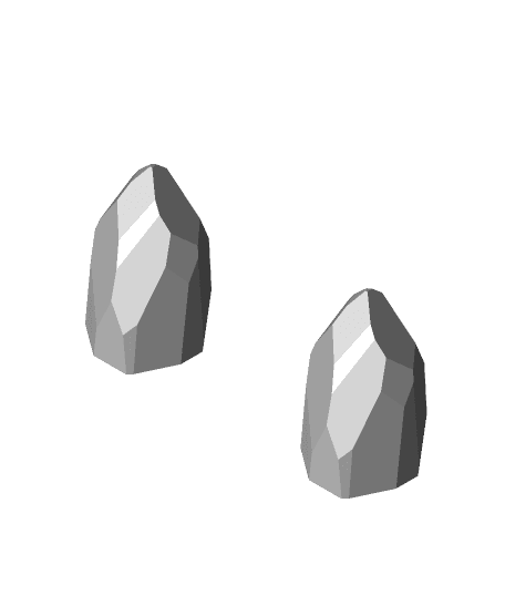 Kyber Crystal for Darth Maul's Saber 3d model