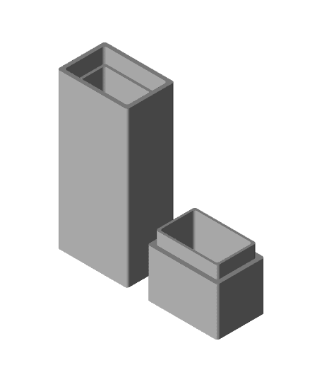 Customizable Box by kneeshield full viewable 3d model