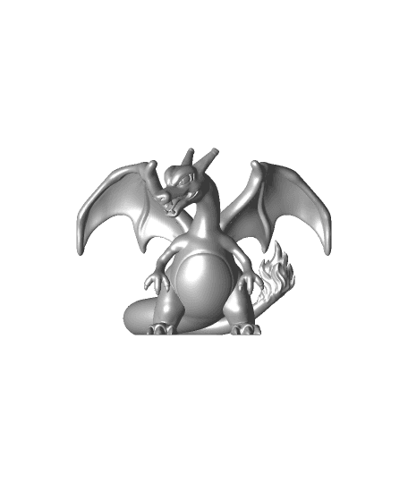 Charizard - Pokemon - Fan Art 3d model