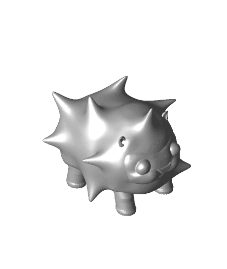 Crystal Cattle from Legends of Idleon MMO 3d model