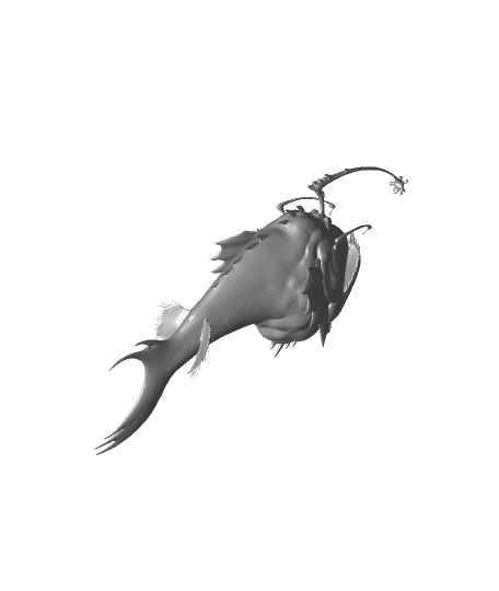Anglerfish_Smooth.stl 3d model