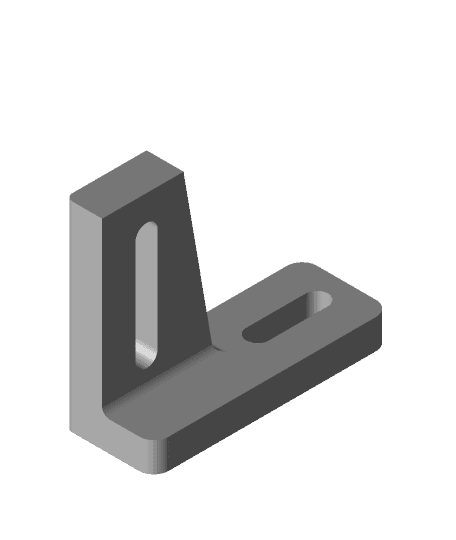 Meanwell PS Right Angle Mount 3d model