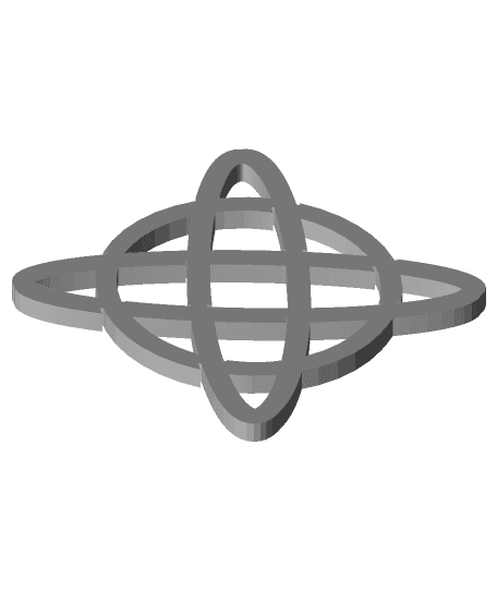 Atom Coaster 3d model