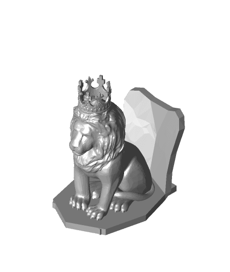 king of the jungle.stl by werd11 full viewable 3d model