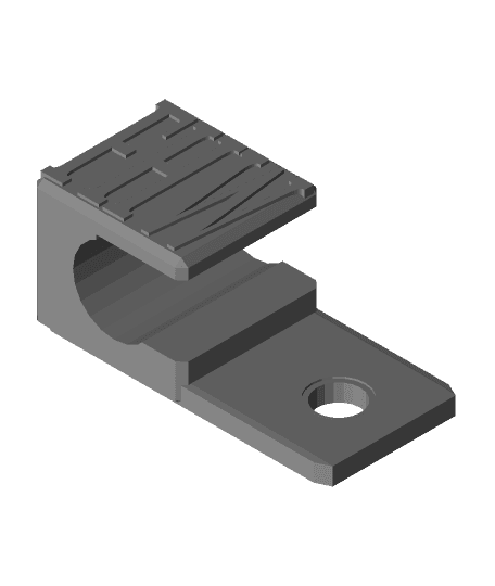 FHW 8.5 mm cable clamp 3d model