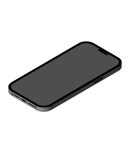 Apple iPhone 13 pro max by 3DDesigner full viewable 3d model