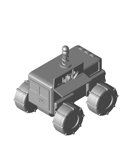 FHW: Snak The Ripper Toy Monster Truck 3d model