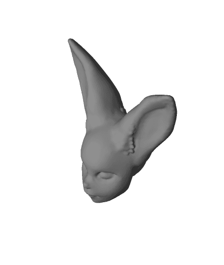 Happy New Bun Head.obj by BaneNascent full viewable 3d model