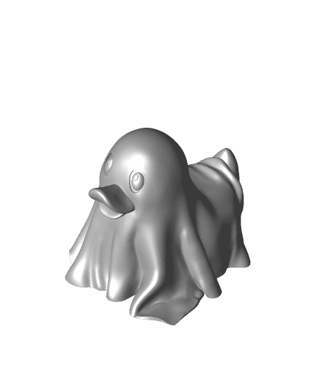 Ghost Rubber Duck 3d model