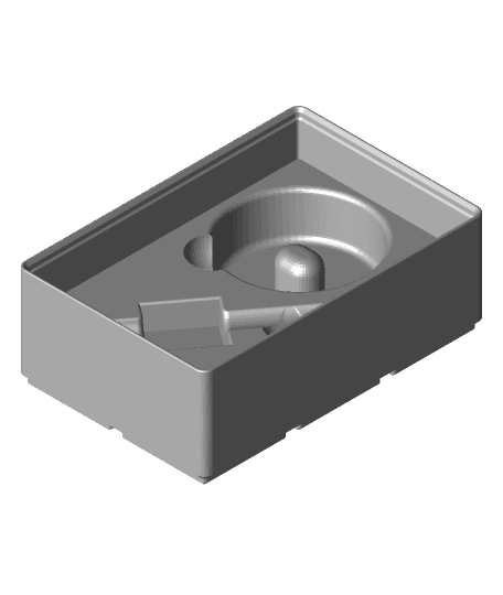 Parkside Hole Saw - Wood Gridfinity box 3d model