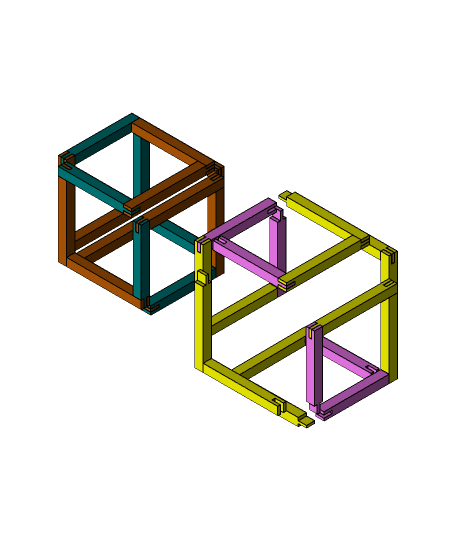 Infinity Cube by 3DDesigner full viewable 3d model