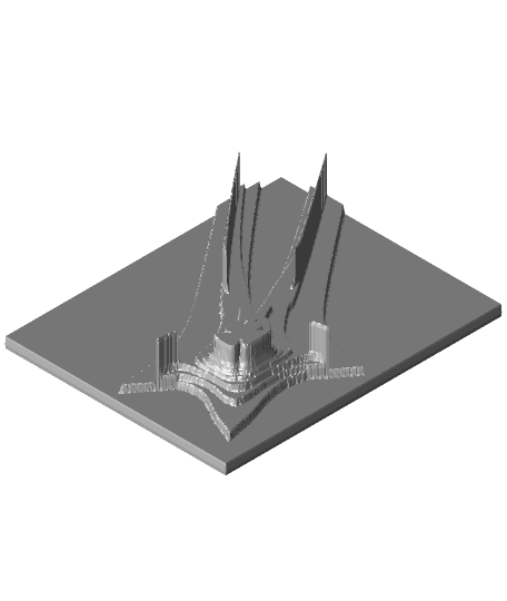 MonuMental Valley - Chaos Collection #68 3d model
