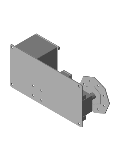FHW: Motor and Switch mount (prototype) 3d model