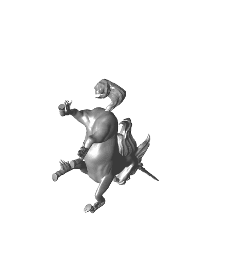 2ND ED AD&D UNICORN by StormCrow full viewable 3d model