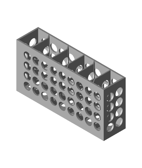 remix^² Silverware dishwasher rack by phreak42x and Snyd 3d model
