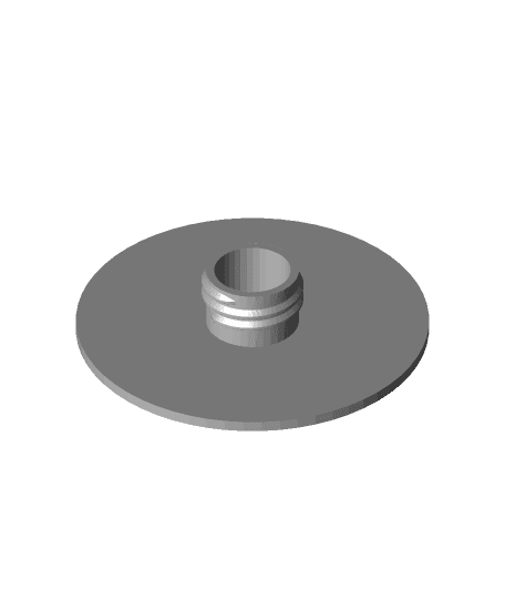 Soap Jar Adapter 3d model