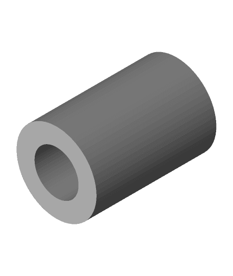 Bowden Fittings Coupler by triumphinglosersbusiness full viewable 3d model