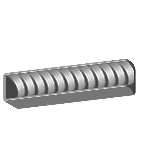 Crokinole Disk Rack by nate0115 full viewable 3d model