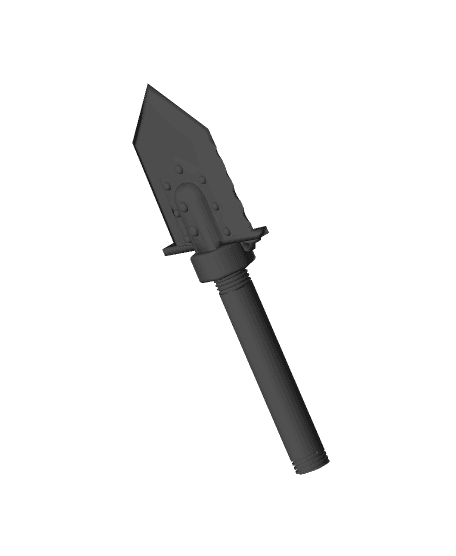 Warhammer 40K Darktide Shovel 3d model
