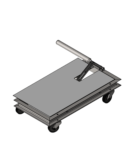 Lifting Trolley  3d model