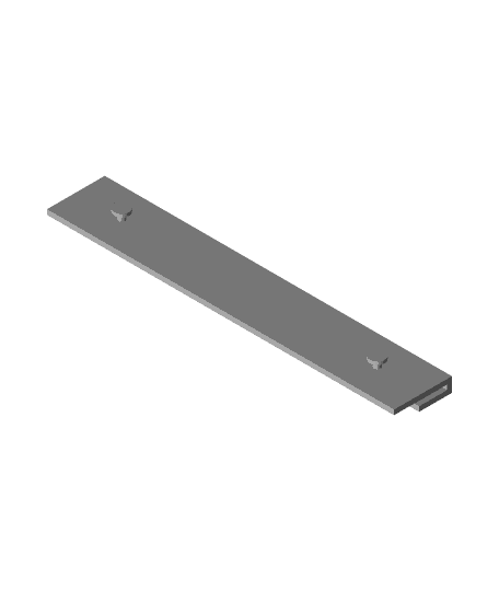 D-Link Network Switch mounting plate 3d model