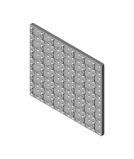 Weighted Baseplate 6x7.stl 3d model
