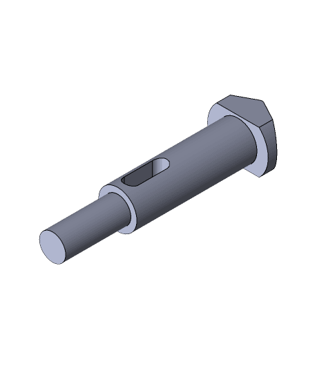 CNC Tool Change Holder Lock Pin.x_t 3d model