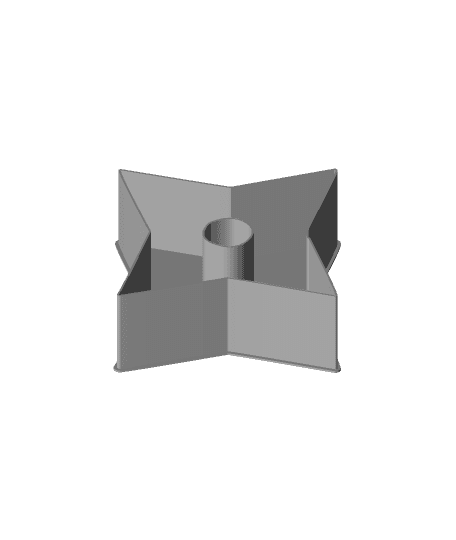 Shuriken 0065, nestable box (v2) by PPAC full viewable 3d model