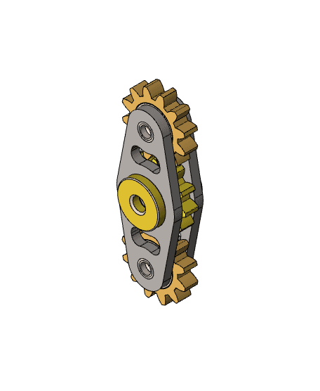 Gear Assembly / Ensamblado de engranes 3d model