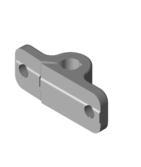 AM8 Rod Holder (also for Y limit switch) 3d model