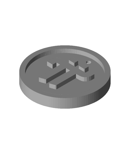 PiCoin - Cryptocurrency 3d model