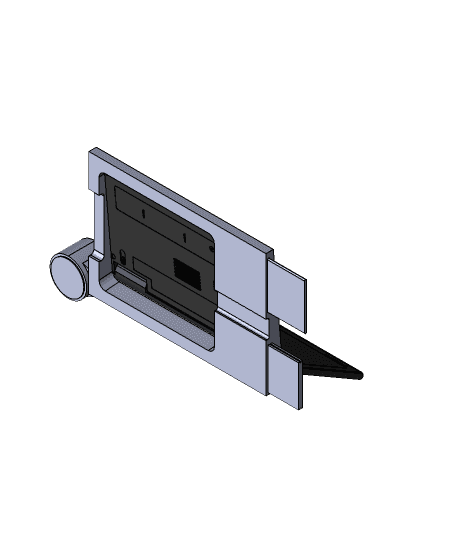 Multi-utility Laptop stand.STEP 3d model