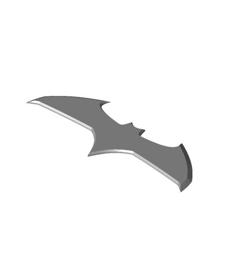 Batarang by Mattias Hellberg full viewable 3d model