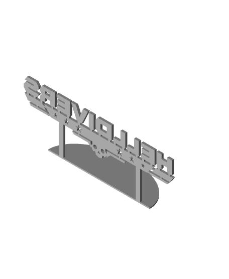 HELLDIVERS Logo! 3d model