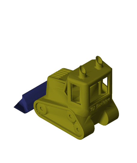Bulldozer 3d model