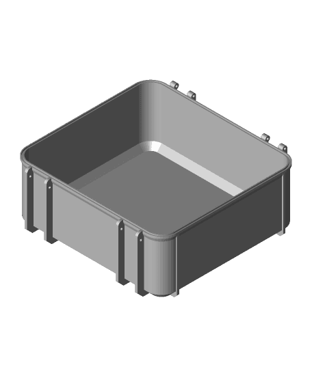 Tool Box Base Medium 3d model
