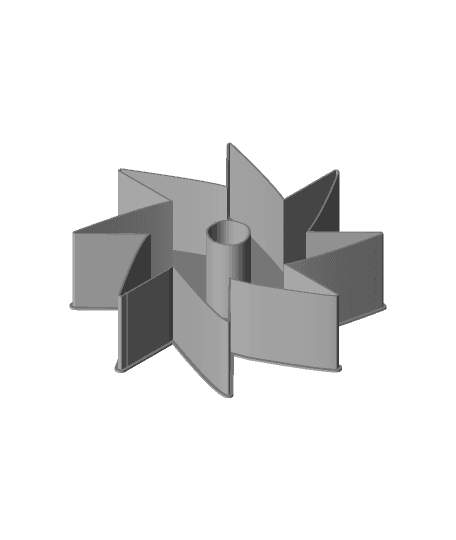 Shuriken 0074, nestable box (v2) 3d model